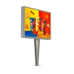 IP65 waterproof steel p6 8000nits digital outdoor led screen sign advertising
