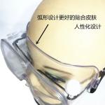 Chemical Facilities Anti Fog Safety Eye Protection Goggles PVC / PC Material