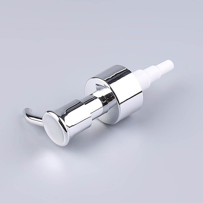 24/410 28/410 White With Silver Lotion Pump Hand Sanitizer Dispenser Gold Aluminum Plastic Lotion Pump For Bottles