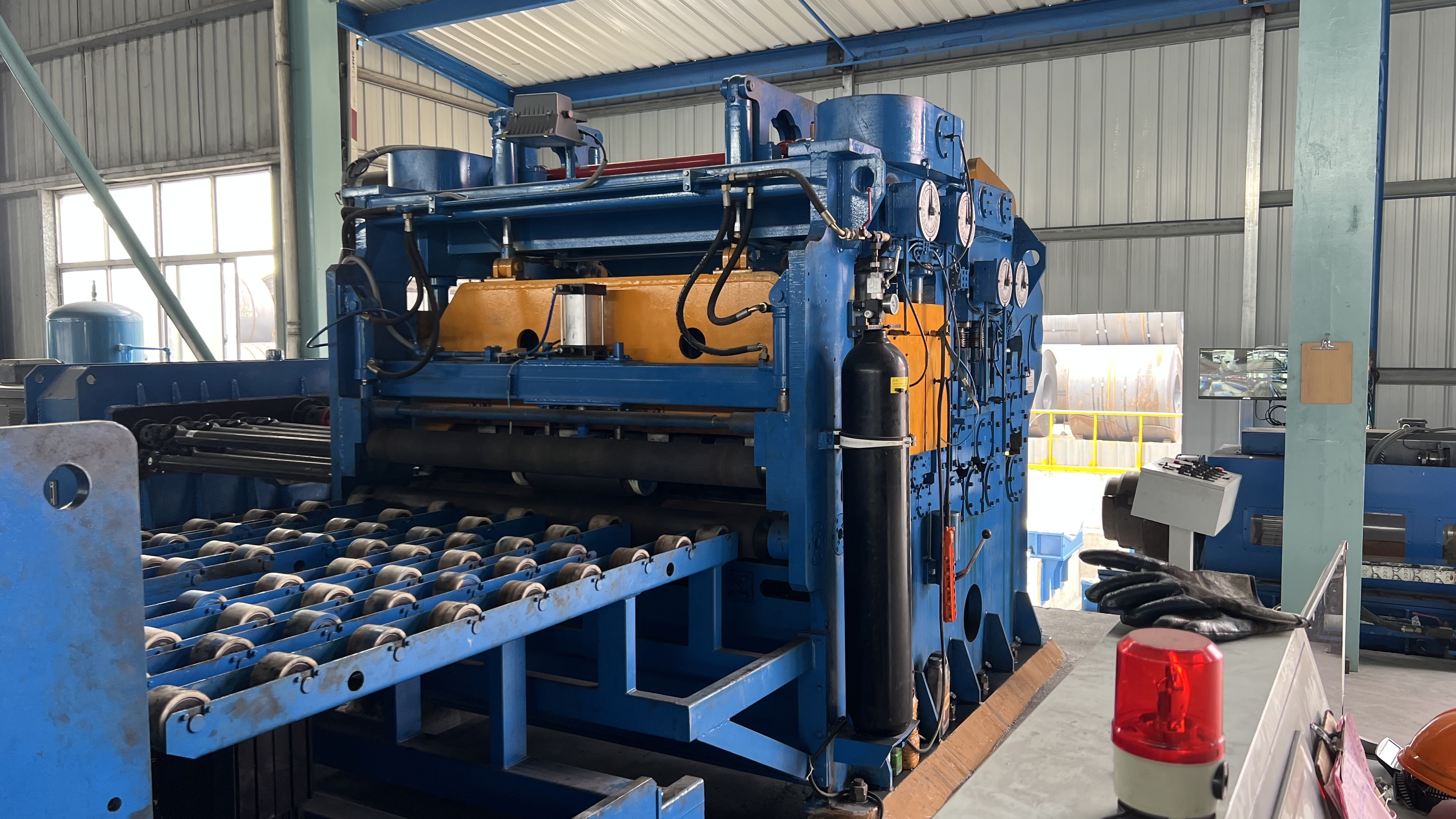 Coil Straightening Machine Leveler Steel Sheet Flattening Machine for Energy Mining