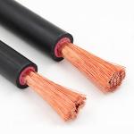 Electric Welding Machine Cable 16 - 185 Square Handle Copper Core Rubber Sleeve