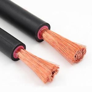 Electric Welding Machine Cable 16 - 185 Square Handle Copper Core Rubber Sleeve
