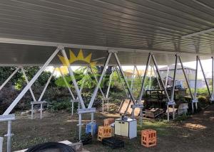 Quality Aluminium Carport Solar Racking Easy Installation wholesale