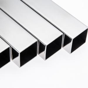 Quality End 50x50 Stainless Steel Pipe Rectangular Tubing Metal Square Tube wholesale