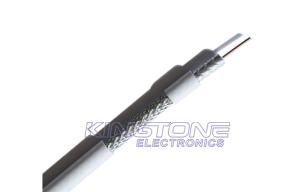 Quality 20 AWG CCS RG59 CATV Coaxial Cable 95% Aluminum Braiding with CMR Rated PVC wholesale