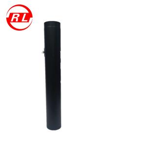 Quality Black 0.45mm Double Wall Stainless Steel Chimney Pipe wholesale