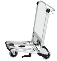 Quality Aluminium Alloy Airport Luggage Trolley Ergonomic Flat Handle High Strength,Airport Luggage Trolley wholesale