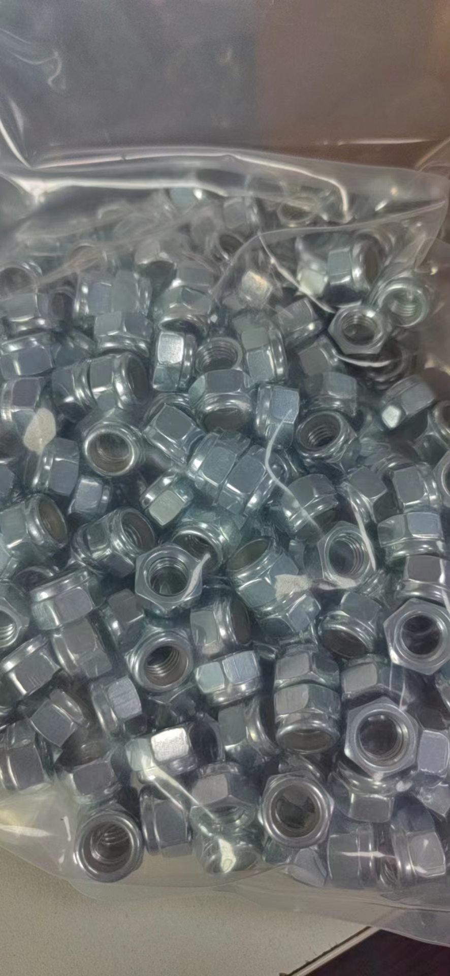 ZINC Finish DIN Standard M7 x 32 12 PT Bolt and M7 Nylon Lock Nut for BBS Wheels Chromoly in Slivery Steel