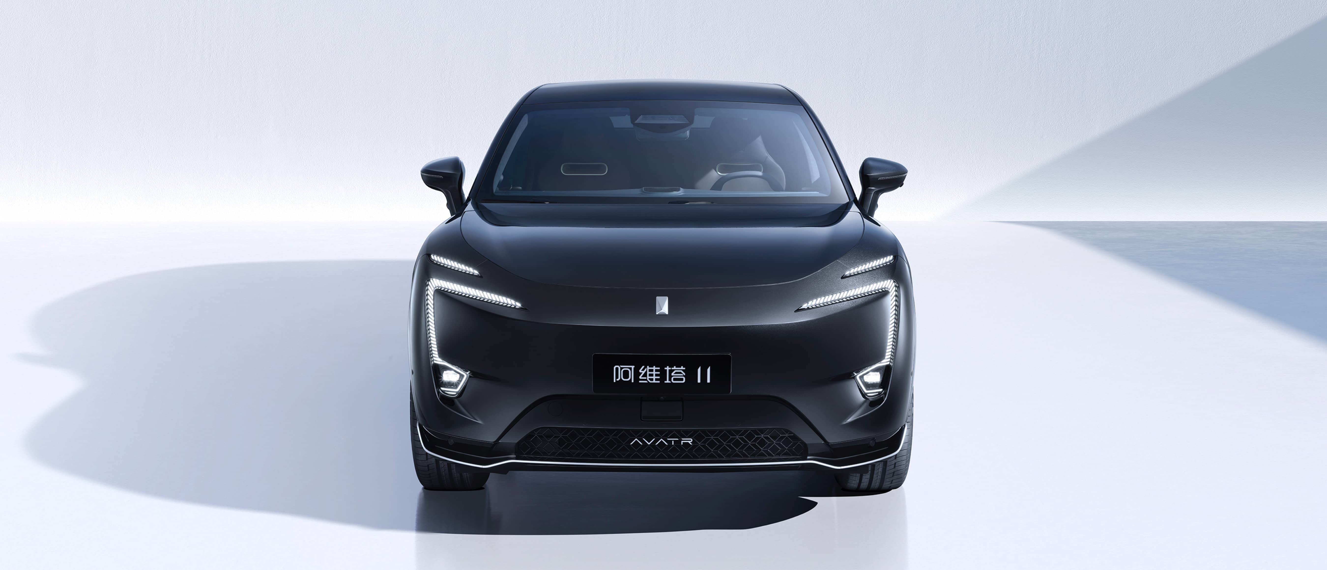 High Speed Long Range EV 4 Door 5 Seats Battery Electric Vehicle Changan Avita 11 SUV