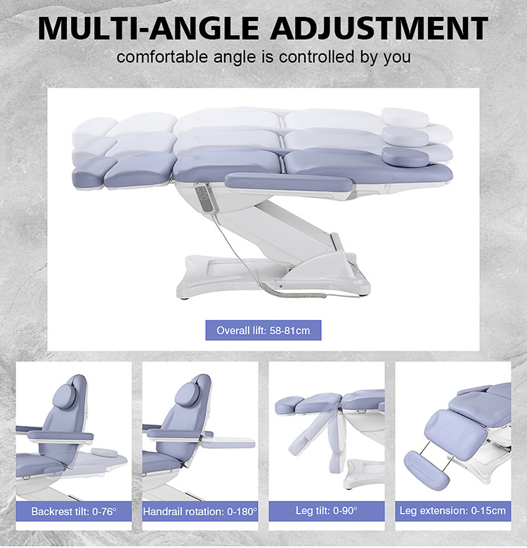 Electrical spa beauty bed massage bed