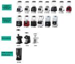 1800W Commercial Electric Fruit Stainless Steel Smoothie Maker Mixer with