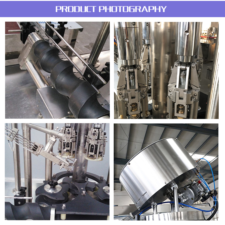 low price automatic aluminum foil cap seal machin bottle screw cap sealing machine