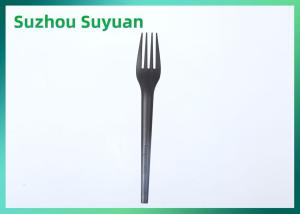 Quality Black Eco Friendly Disposable Tableware , Environmentally Friendly Forks wholesale