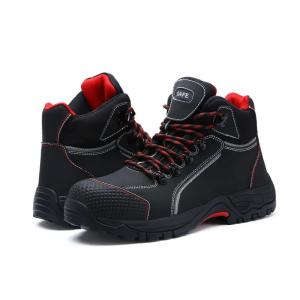 Quality Nubuck Leather Hiking Working Boots Mens Waterproof Walking Boots wholesale