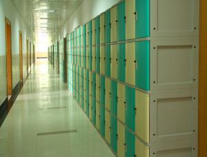 Quality Anti Corrosion Plastic School Lockers 4 Comparts 1 Column For Water Baths wholesale