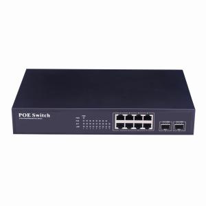 Quality POE-S208TG_8 Port IEEE802.3at Gigabit 15.4W 150W Built-in Power POE Switch_POETRONICS wholesale