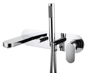 Quality Polished Brass Concealed Shower Mixer Perfect of Style For Bath T85511 wholesale