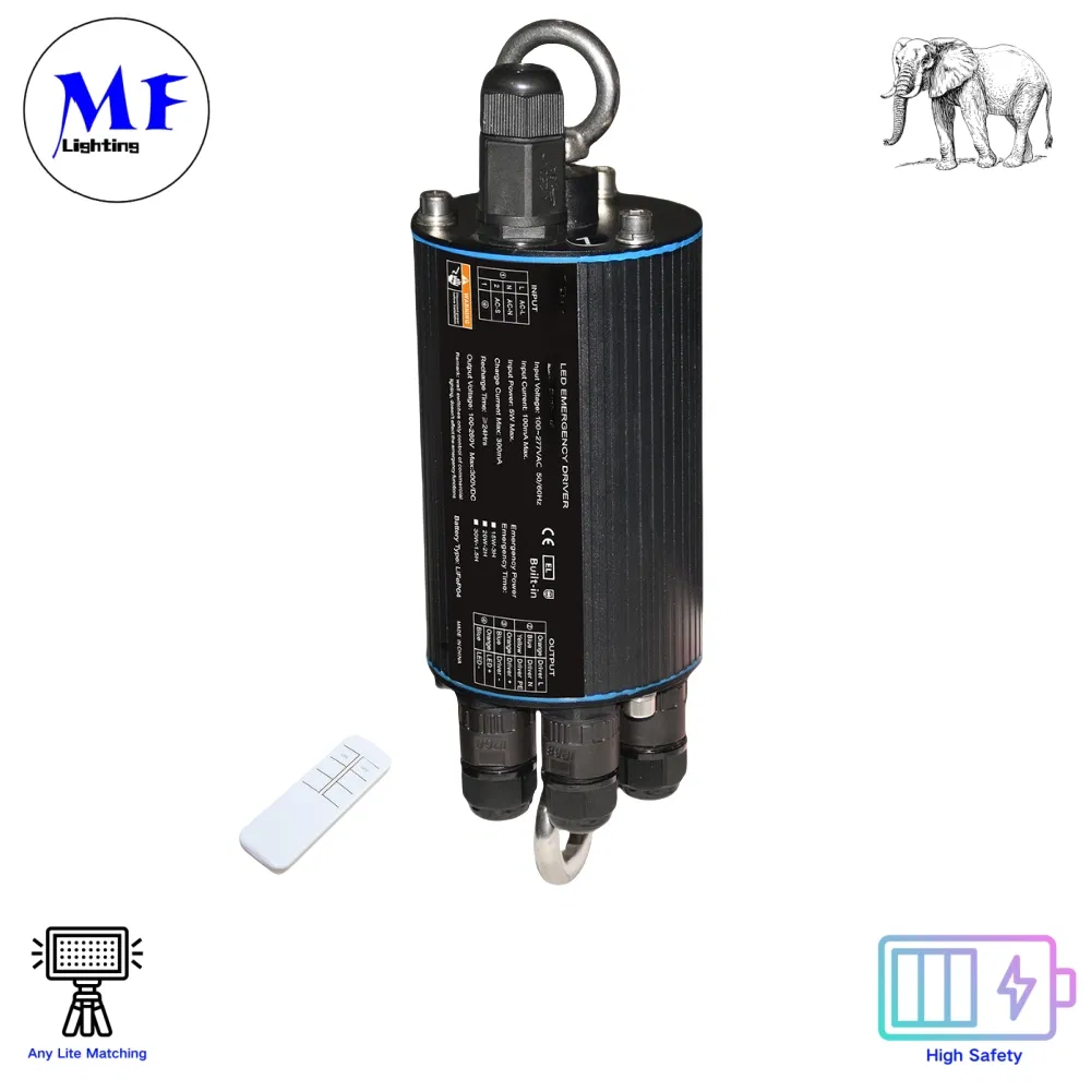 Factory Price IP65 Ballast Power Supply Kit Emergency Light Driver LED Emergency Converter with 3 Years Warranty 3 Hours Discharge Time Li-FEP04