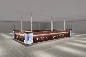 Quality Middle End Jewellery Showroom Designing and Manufacturing wholesale