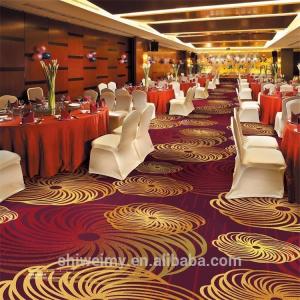 Quality China jacquard printed nylon banquet hall carpet wholesale