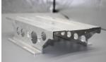 OEM 6063 Alloy Aluminum Heatsink Plate With Thermal Conductivity