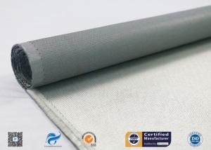 Quality One Side Silicone Coated Glass Cloth , 100g E Glass Silicone Coated Polyester Fabric wholesale