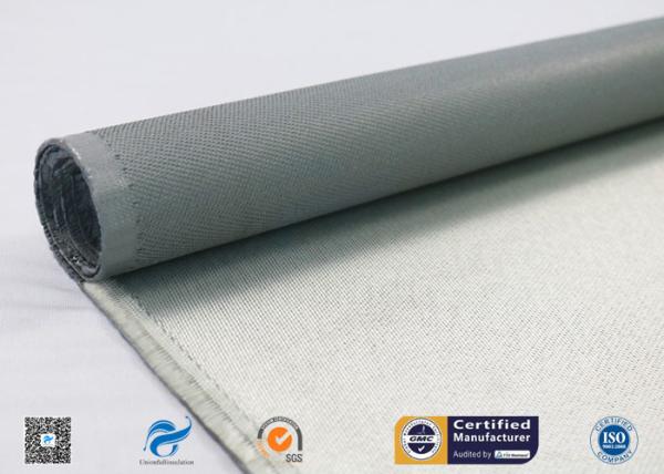 3784 Silicone Coated Fiberglass Fabric Fireproof Cloth With 150g One Side
