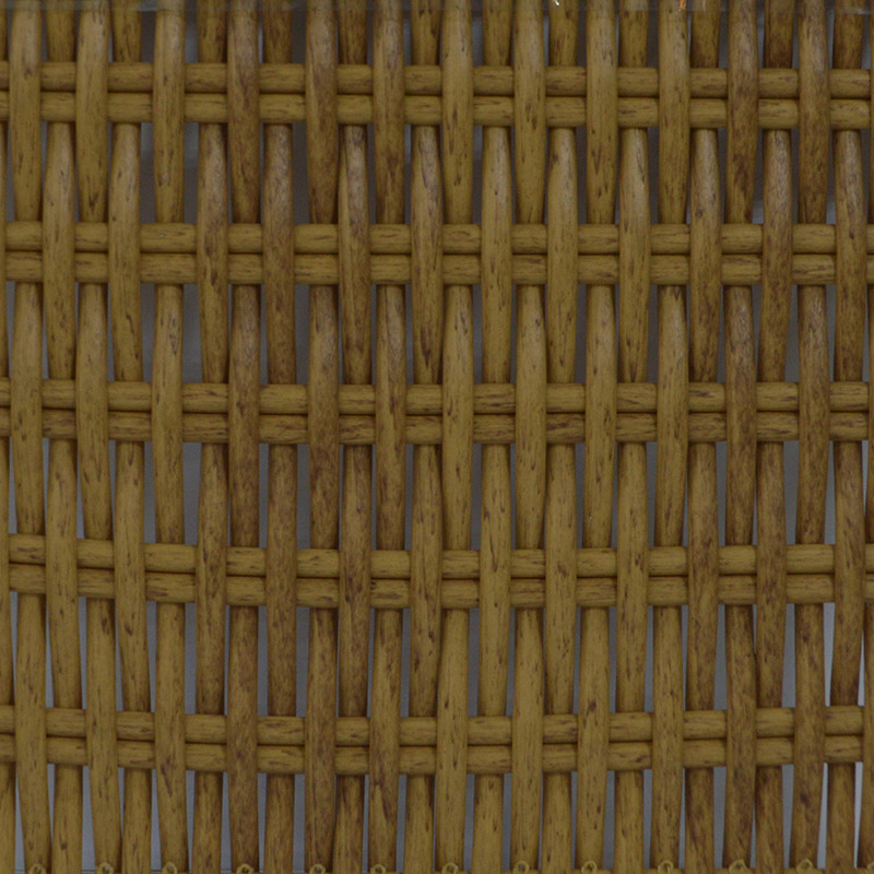 Weatherproof Outdoor HDPE Rattan Flat Shape UV Resistant Anti Bacterial