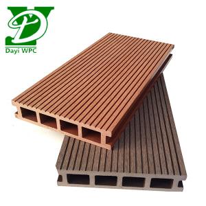 China High Durability Waterproof Composite Deck Tiles M Type Flooring 18mm on sale