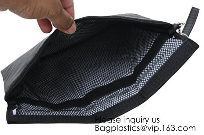 Carbon Lined Smell Proof Bags And Container With Lock,Discreet Odorless Carbon Lined Smell Proof Travel Storage Bag