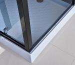 ISO9001 1 To 1.2mm Bathroom Shower Cubicle Tempered Glass