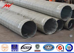 Quality Polygon 12m 14m Astm A123 Galvanizing Steel Tubular Pole 69kv wholesale
