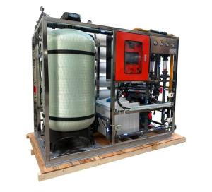 Quality Stainless Steel PLC Seawater Desalination Equipment 75 Tons/Day wholesale