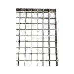 OEM Press Lock Grating Metal Building Materials 33x33 Welded Silver Color