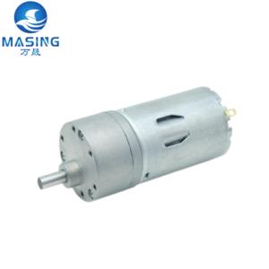 Quality 12V/24V DC Gear Motor with Reduction Gearbox 37mm Gearbox Diameter Rated Voltage 6V-24V 10RPM/30RPM wholesale