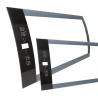 Buy cheap 43 inch Tempered Curved Game Screen Glass for Office Building Cutting Edging from wholesalers