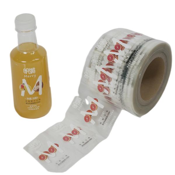 Customized Beverage Bottle Label Adhesive Label for Beverages Waterproof and