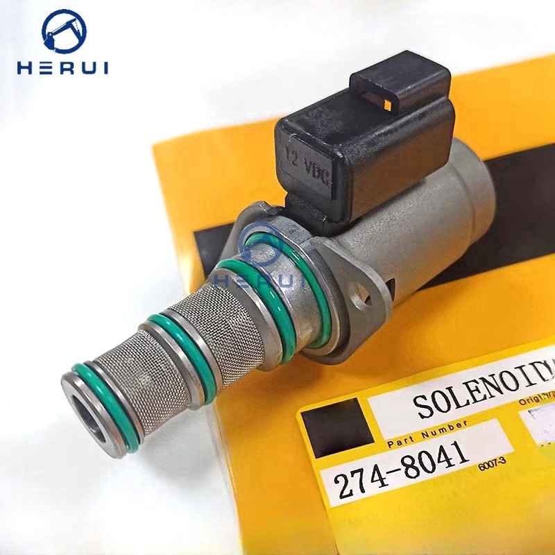 274-8041 Solenoid Valve 420E 420F Machinery Parts For Excavator 2748041 274-8041