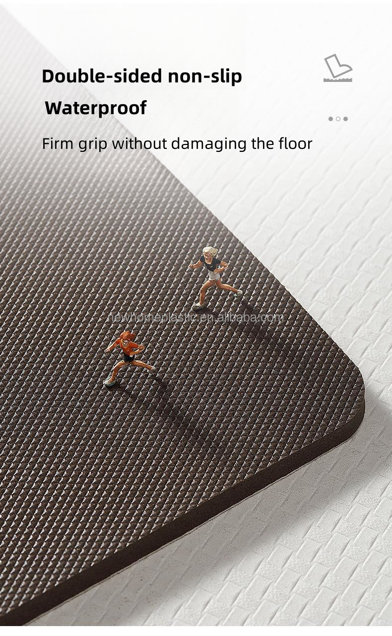 Medium Thickness Reversible Cartoon PVC Kitchen Mat for Non-Slip Floor Protection