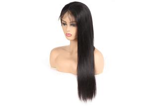 Quality Average Size Full Lace Human Hair Wigs 100% Cuticle Aligned Without Shedding Or Tangle wholesale