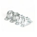 Stainless Steel Plumbing Pipe Saddle Clip Bracket With Polish Finish