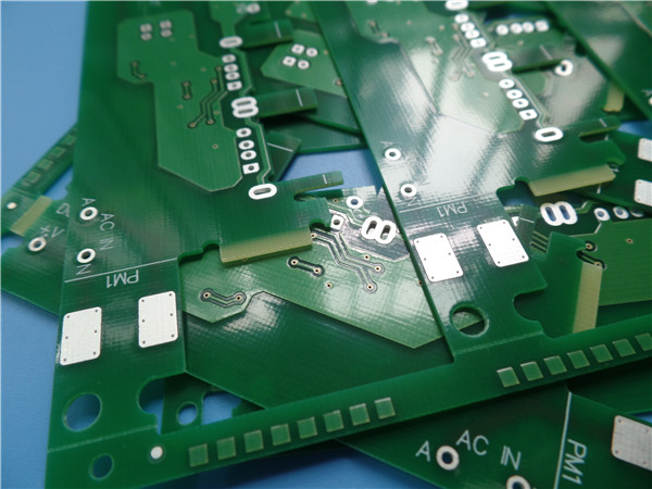 1.0mm Epoxy Glass ITEQ FR4 2 Layer Circuit Board Immersion Silver PCB