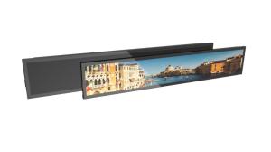 Quality Ultra Wide Stretched Bar LCD Monitor Android 23.4 Inch Shelf Video Strip High Resolution wholesale