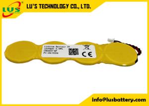 Quality Ses-imagotag mriergy 3v 1200mah CR2430 limno2 coin cell battery pack OEM CR2430-4P wholesale
