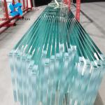 15mm Ultra Clear Tempered Glass 19/32 Inch Toughened Low Iron Glass