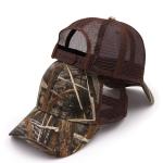 Breathable Outdoor Tactical Hunting Cap Camo Print Embroidery Logo Uv Protection