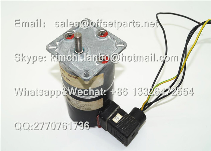 356283 Powder Spraying Device Motor 230V Original&Used Offset Press Printing Machine Parts