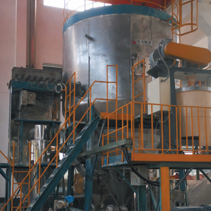 Yellow High Performance Ceramic Screw Conveyor With Alumina Axial Screw Conveyors