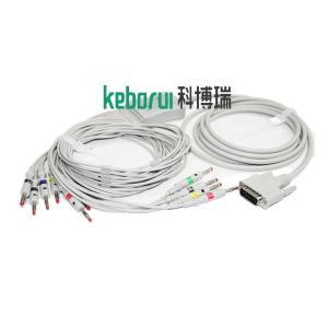 Quality 4.0mm Banana Pin Nihon Kohden EKG ECG Patient Cables For ECG Machine wholesale
