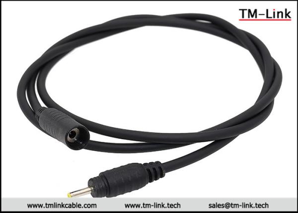 23507 DC male to female 22AWG silicone wire with TPE Jacket custom chargeing